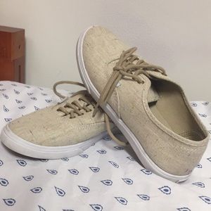 Cream New Vans